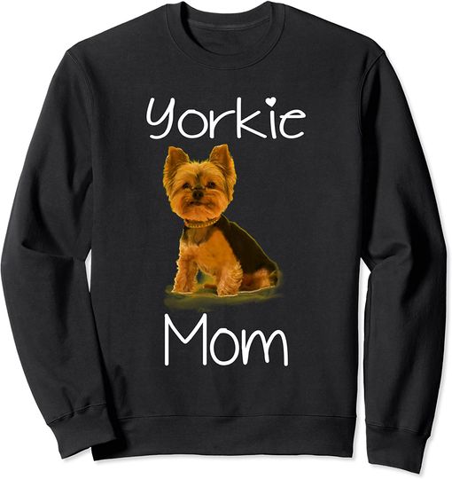 Discover Cute Yorkie Mom Dog Long Sleeve
