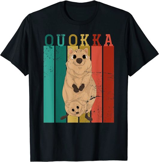 Discover Wild Animal Lover Zoo Keeper Gift Australian Quokka T-Shirt