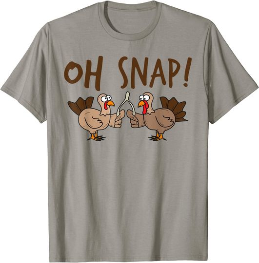 Discover Oh Snap Turkey Day Night Of Thanksgiving Gift T-Shirt