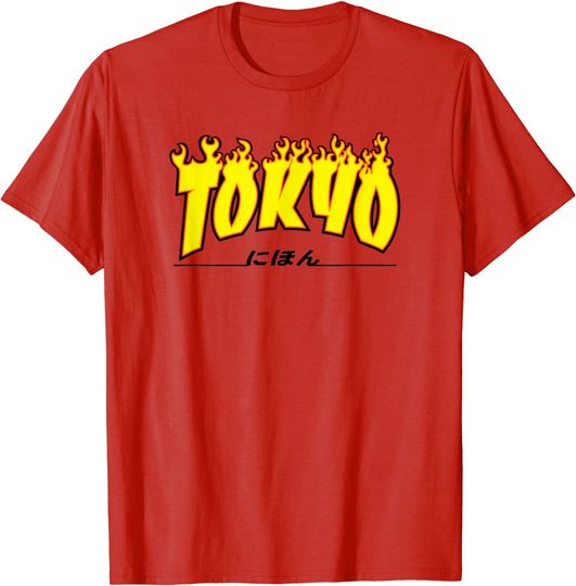 Discover Black and yellow T shirts Tokyo