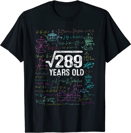 Discover What is the square root of 289 T-Shirts