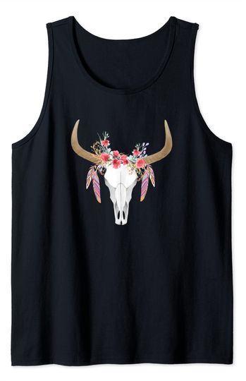 Discover Cute Cartoon Cow Tank Top