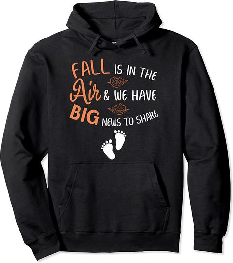 Discover Thanksgiving Pregnancy Announcement Hoodie