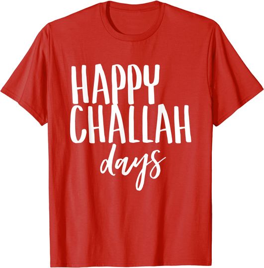 Discover Happy Challah Days Jewish Hannukah Holiday Bread T-Shirt