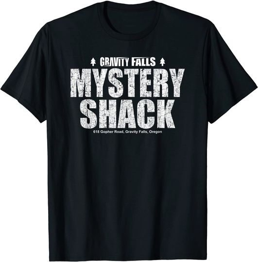 Discover Mystery Shack - Gravity Falls Oregon T-Shirt