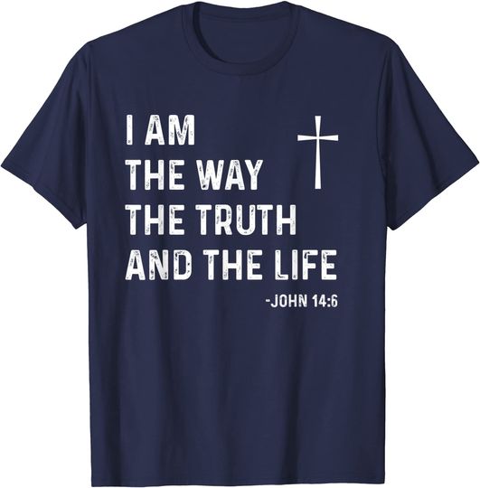 Discover Symbol Of Truth T-Shirt I Am The Way The Truth The Life