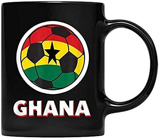Discover Ghana Soccer Jersey Flag Present Mug
