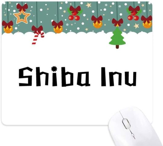 Mouse Pads Shiba Inu Feliz Natal