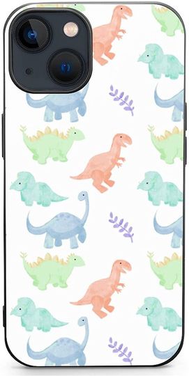 Capa de Telemóvel Iphone Design com Tipos de Dinossauros