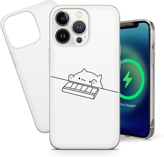 Capa de Telemóvel Iphone Meme do Gato Gato Feliz