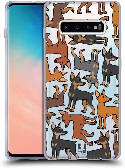 Capa de Telemóvel Samsung com Estampa de Pinscher Alemão
