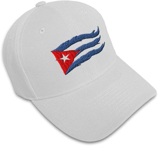 Bonés de Beisebol Unissexo para Adultos e Adolescentes Bandeira de Cuba