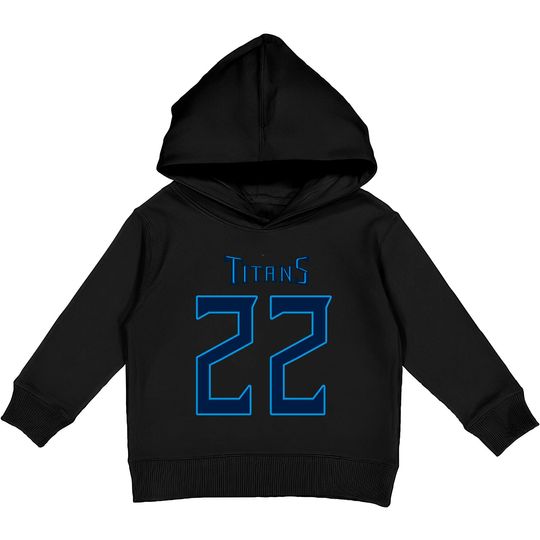 Discover Tennesese Titan Derrick Henry 22 Kids Pullover Hoodie