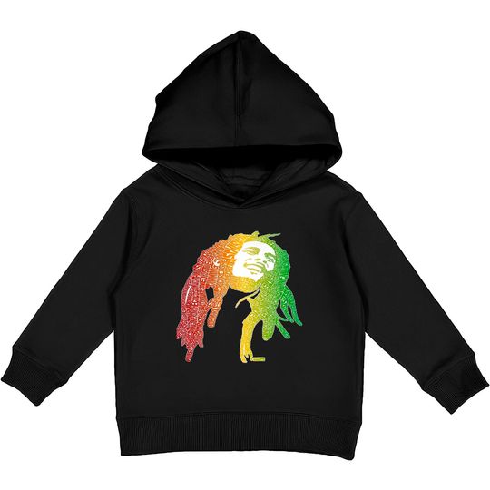 Discover Affiche De Bob Marley Art Kids Pullover Hoodie