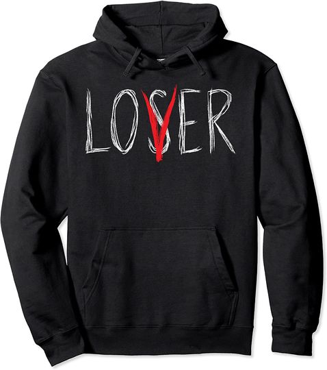 Discover Loser Lover Shirt Horror Novelty Scary Movie | Loser Lover Pullover Hoodie