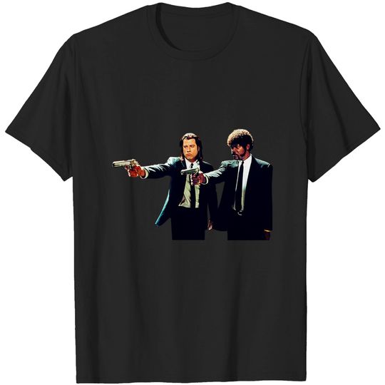 Discover Nirvan Pulp Fiction Vincent and Jules Unisex Tshirt