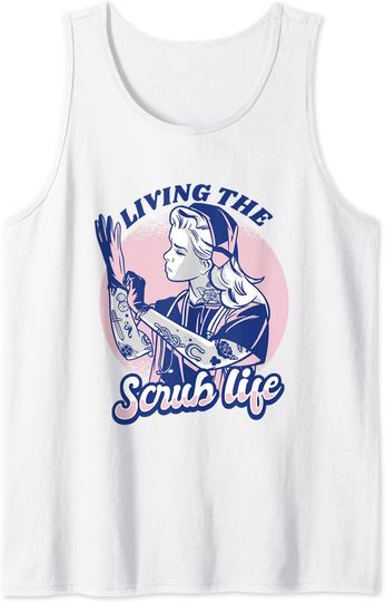 Discover Scrub Life Tank Top Cool Doctor Nurse
