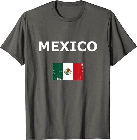 Discover Usa Mexico Flag T-Shirt Mexico Flag And Mexican