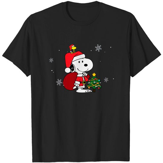 Discover Snoopy Santa Claus Merry Christmas T-Shirts