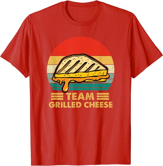 Discover Team Grilled Cheese Lover Costume Food Lover T-Shirt