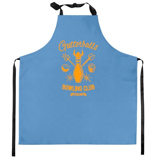 Discover The Big Lebowski Gutterballs Bowling Club Kitchen Apron