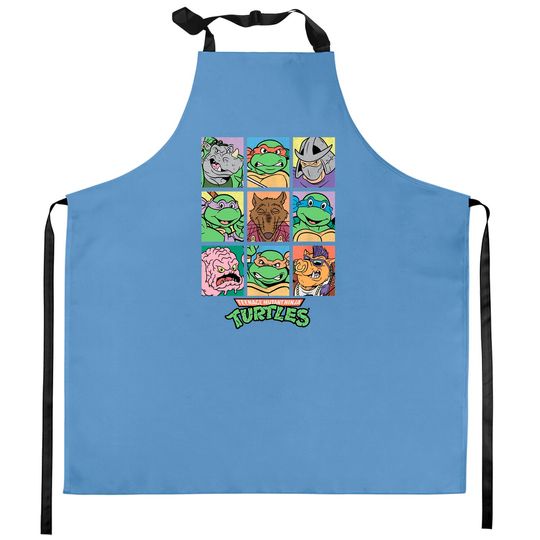 Discover All Characters Square Design Kitchen Apron