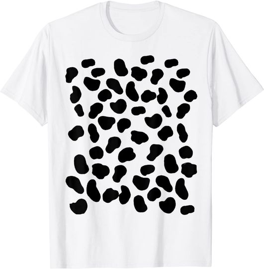 Discover Dalmatian T-Shirt Dalmatian Dog Spots Animal Print Halloween Party Costume