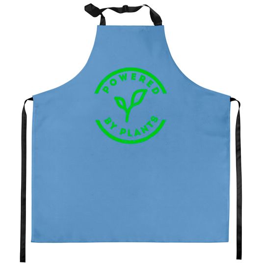 Discover Powered By Plants Kitchen Apron Vegan Workout Kitchen Apron