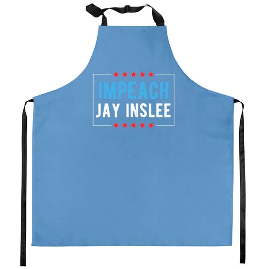 Discover Impeach Jay Inslee Kitchen Apron