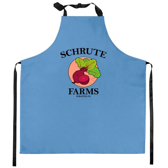 Discover Schrute Farms Beets Office Parody Original Design Kitchen Apron