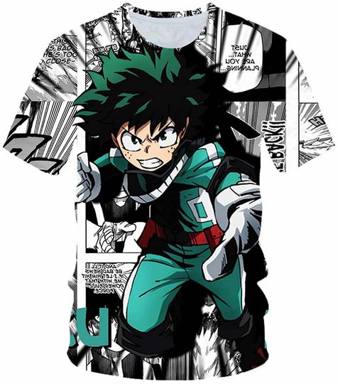 Discover Anime T-Shirt，3D Print Short Sleeve T-Shirt Sports Tee Shirts for Women Men