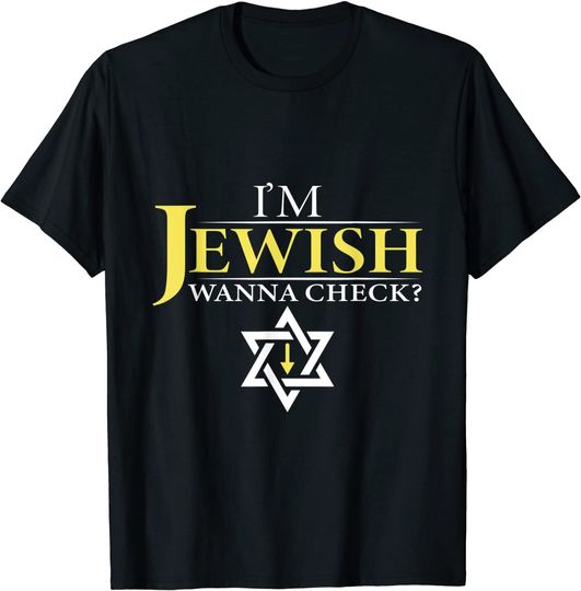 Discover I'm Jewish Wanna Check? Gangster And Jude T-Shirt