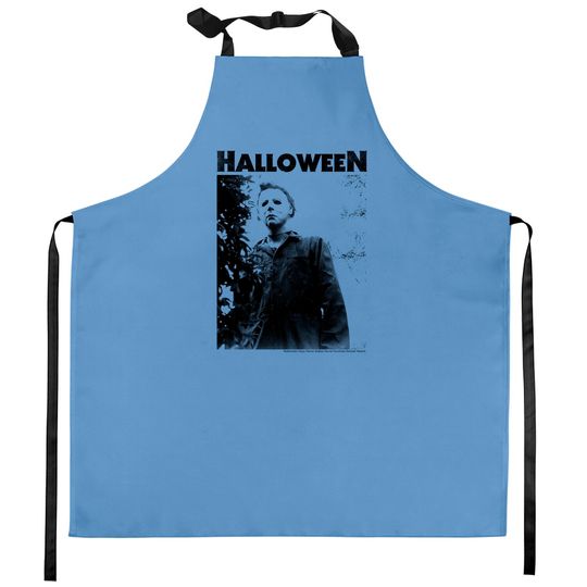 Discover Halloween Scary Horror Slasher Movie Franchise Michael Meyers Kitchen Apron
