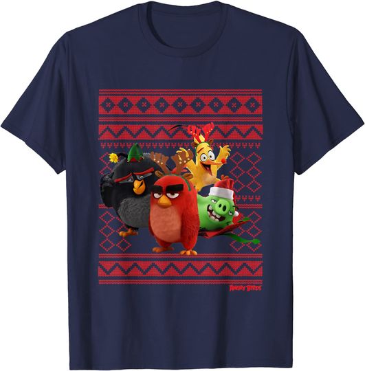 Discover Angry Birds Christmas Official Merchandise T-Shirt