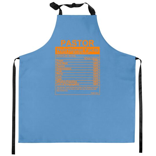 Discover Pastor Appreciation Gift For Cool Preacher Kitchen Apron
