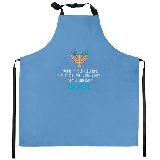 Discover Hanukkah Jewish Holiday Channukah Jew Kitchen Apron