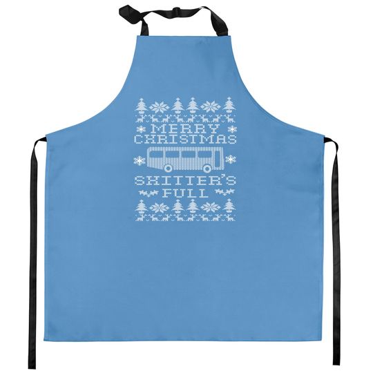 Discover Shitters Full Christmas Camping Rv Gift Camper Kitchen Apron