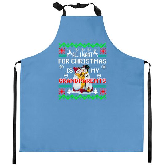 Discover All I Want For Christmas Is My Grandparents Kitchen Apron