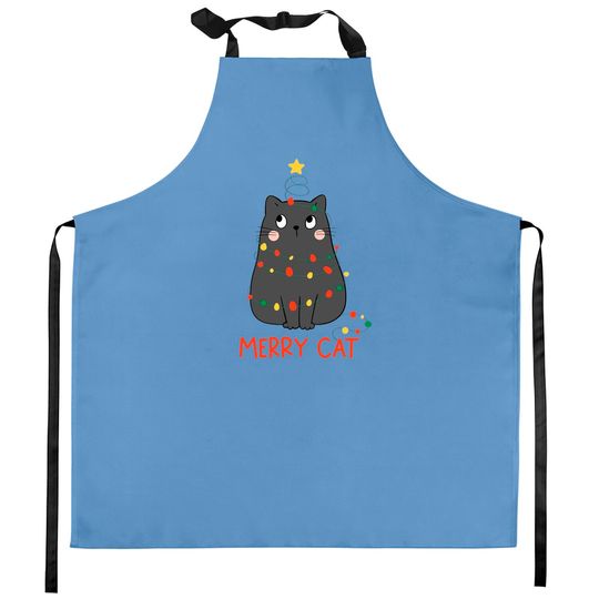 Discover Merry Cat Kitchen Apron