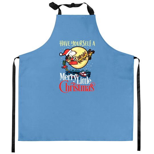 Discover Have Yourself A Merry Little Christmas Snoopy Dog Kitchen Apron