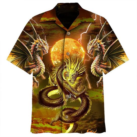 Discover Hippie Hawaiian Shirts, Summer Button Down Hawaiian Shirts
