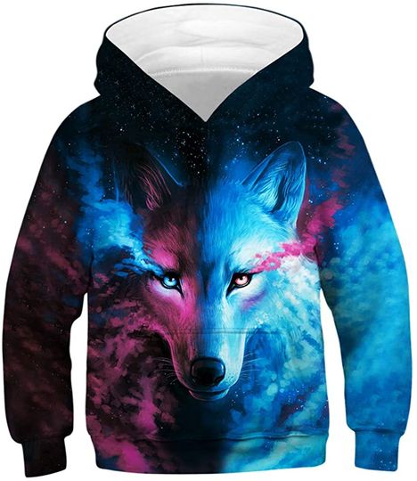 Discover Wolf Hoodie 3D