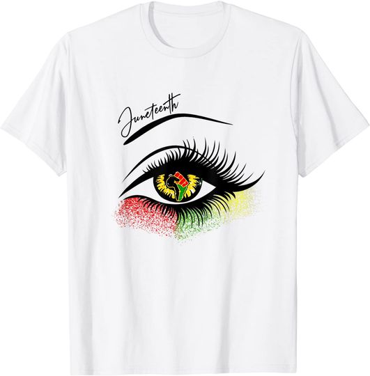 Discover Bright Eyes Juneteenth - Juneteenth Eye African American T-Shirt