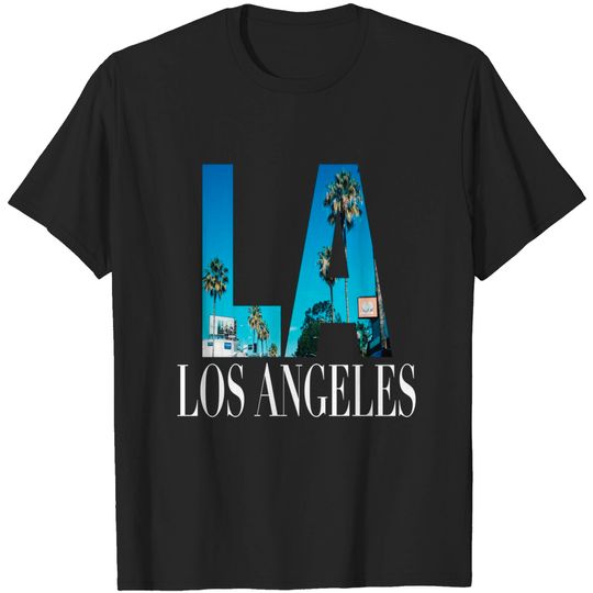 Discover Los Angeles California Souvenir Beach CityT Shirt