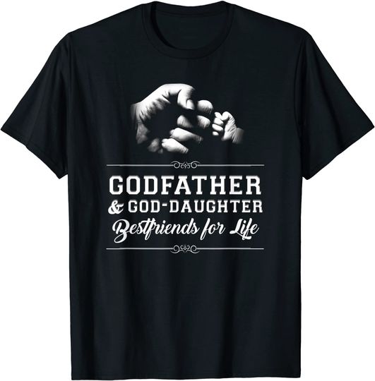 Discover Mens Godfather God-Daughter Friends Fist Bump TShirt Family Cool T-Shirt