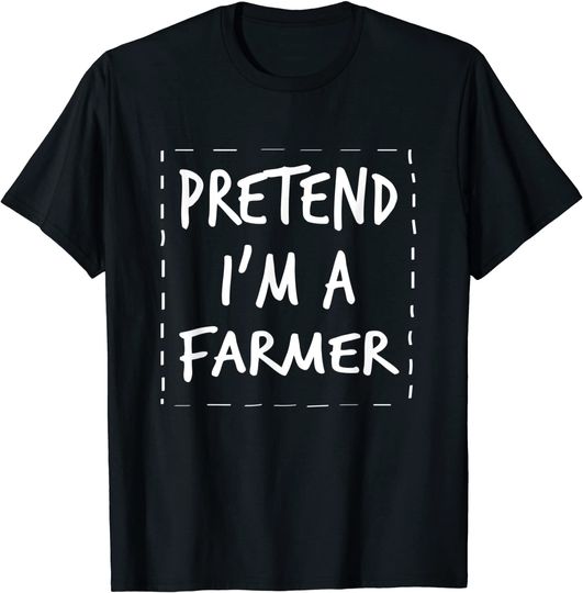 Discover Pretend I'm a Farmer Halloween Costume T-Shirt