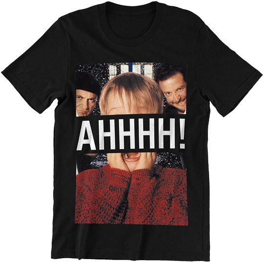 Discover Home Alone Kevin Ahh Merry Christmas Tshirt