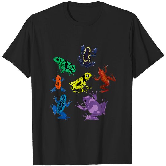 Discover Funny poison dart frog wildlife animal vintage gift T-Shirt