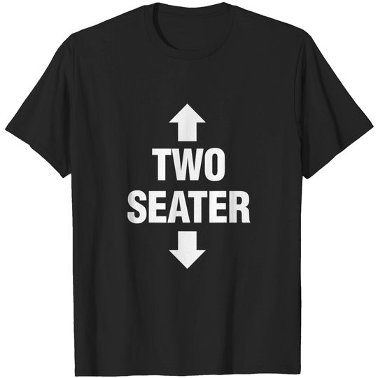 Discover Two Seater Shirt Men's Adult Fetish Swinger Polygamy Gift T-Shirt