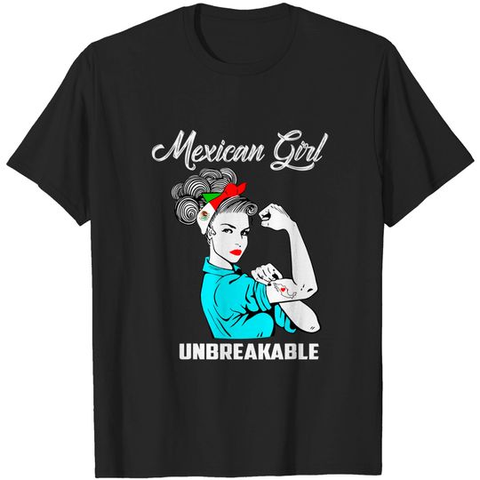 Discover Mexican Girl Unbreakable T-Shirt